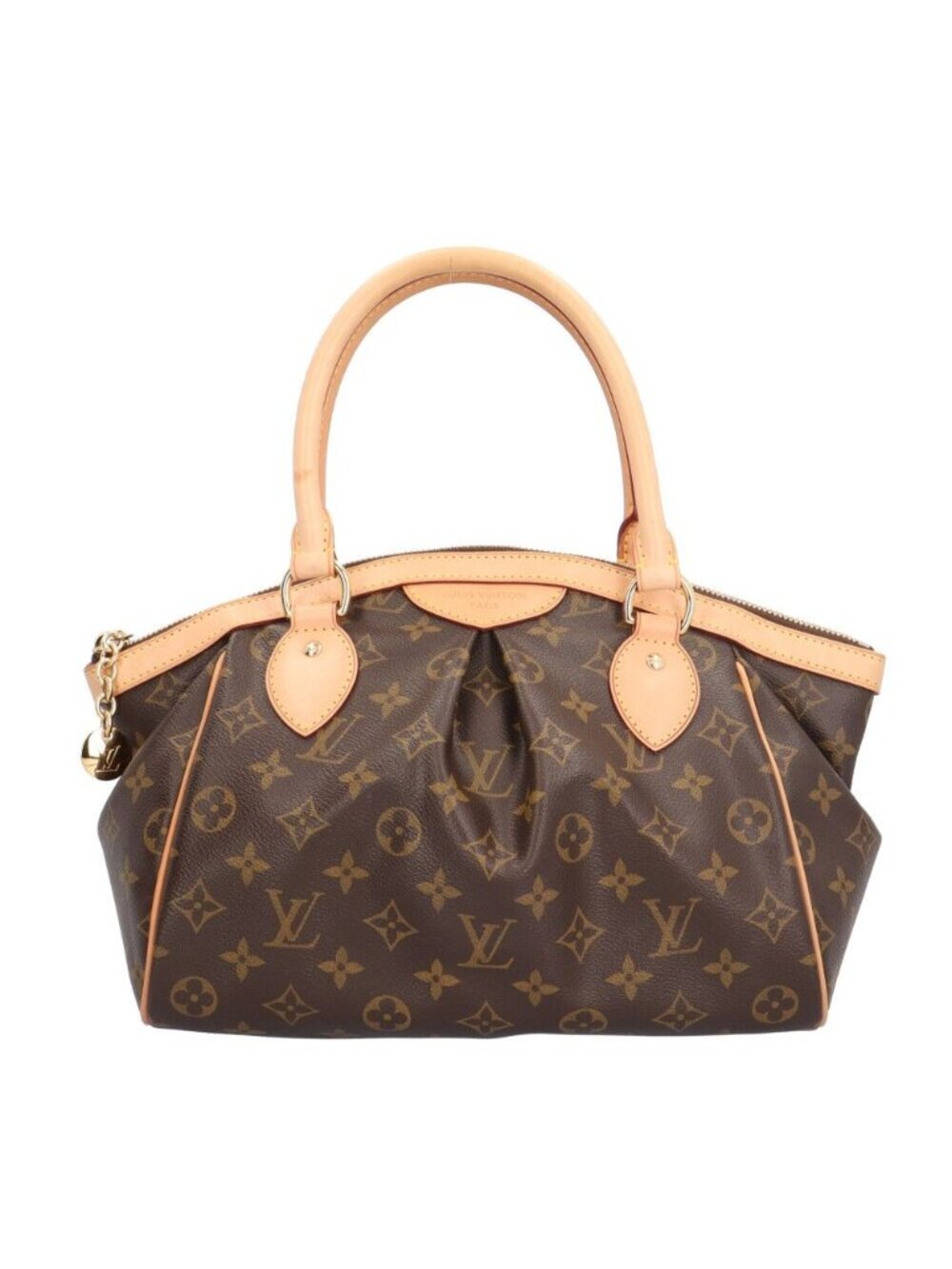 Louis Vuitton Tivoli PM Monogram Handbag Canvas Brown